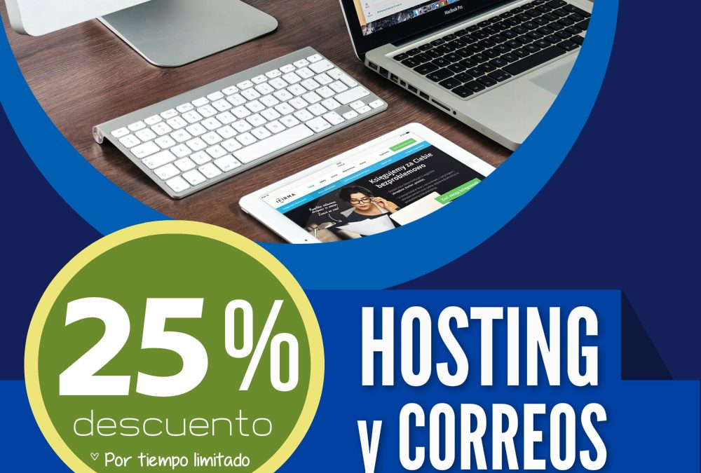 25% Descuento en Hosting